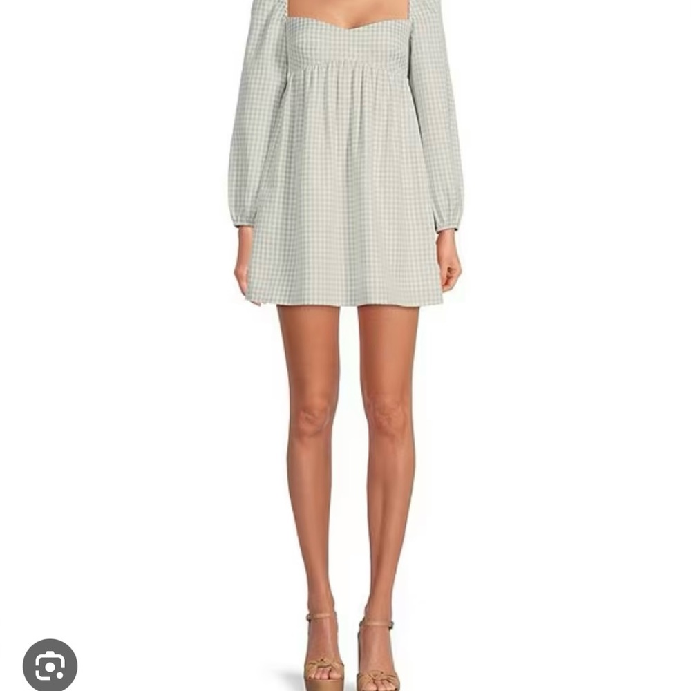 Gianni BINI NWT Kennedy Gingham dress